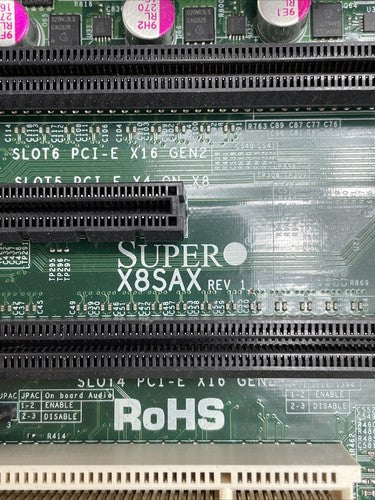 Supermicro X85AX Motherboard Intel Xeon E5502 1.87GHz 4GB RAM w/Shield