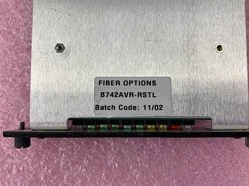 Fiber Options 742-R Untested