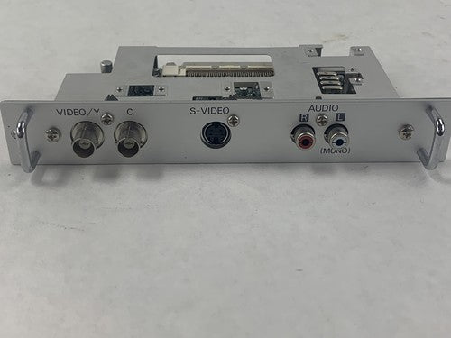 Sanyo Panasonic S-Video Video/Y C  w/Audio Input Board Card POA-MD03D2A-01A