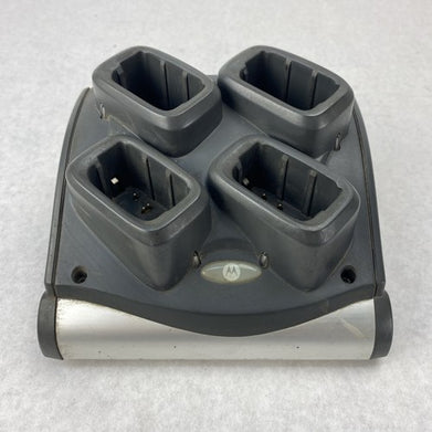 Symbol Motorola SAC9000-4000R 4 Bay Battery Charger w/ Power Supply
