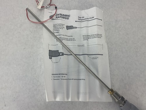 Dynamic Ratings SE-060 Top Oil Temperature Monitor Probe