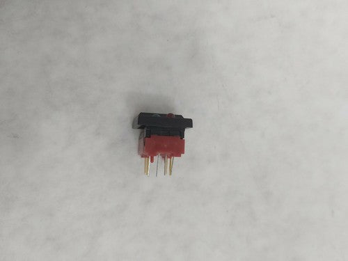C&K Dual Green LED Lighted Momentary Pushbutton Switch PC Pins NOS Series MP01