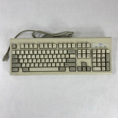 IBM KB-6323 Vintage Membrane Keyboard 104 Key PS/2 - Tested