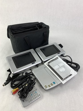 Trutech PVS19251 2x 5" Screen Portable DVD System and Carrier