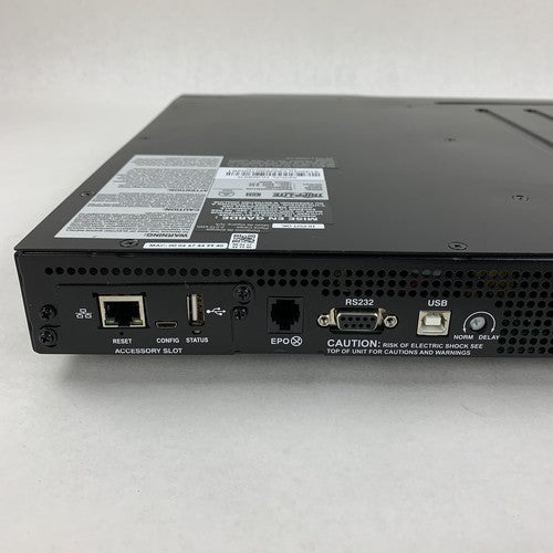 Tripp Lite SMART1000RM1UN Series SmartPro 120V 1kVA 800W No Batteries Tested