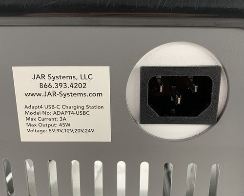JAR Systems ADAPT4-USBC USB-C Charging Station