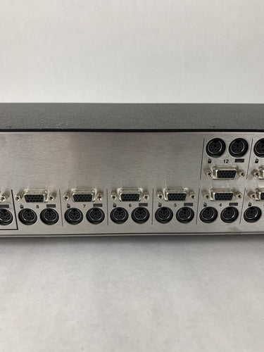 Black Box ServSwitch DUO R2 P/N KV6112FA Tested Auto Scan Button Missing Cover