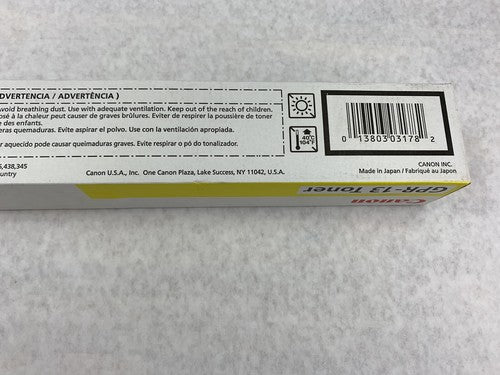 Genuine Canon GPR-13 Yellow Toner NIB