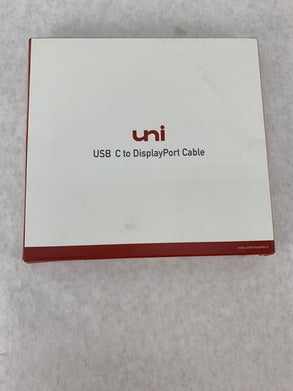 DisplayPort Cable Uni Brand USB-C to DisplayPort Cable 10 ft. New