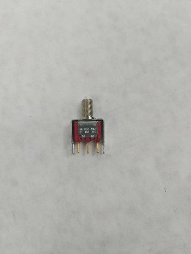 C&K Components 8121J83ZGE22 SPDT Push Button Switch 1A 120V No Button