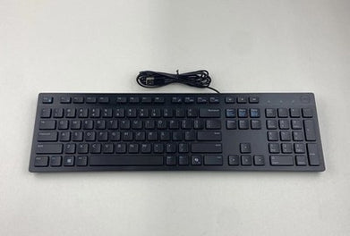 Dell KB216 Slim Black USB Wired Desktop Keyboard - Lot of 5