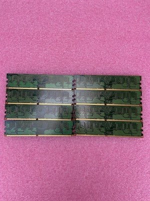 Samsung 1GB 1Rx8 PC2-6400U-666-12-ZZ M378T2863EHS-CF7 Lot of 8