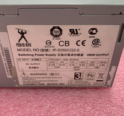Power Man IP-S350CQ2-0 350W Switching Power Supply