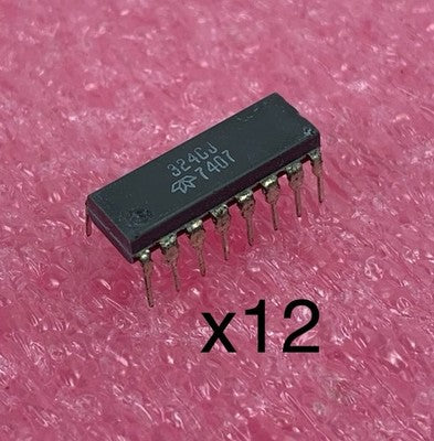 Teledyne 324CJ 7407 16 Pin Transistor (Lot of 12)
