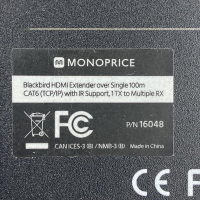 Monoprice Blackbird HDMI Extender Receiver 16048 - Lot of 5