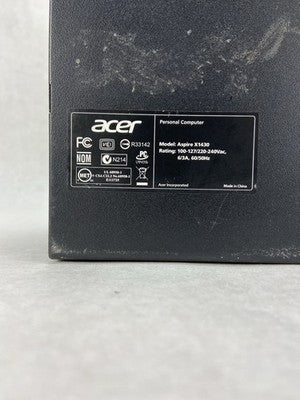 Acer Aspire X1430 DT AMD E-450 1.6GHz 4GB RAM No HDD No OS