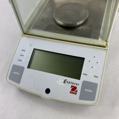 Ohaus E1RR80 Analytical Balance Scale Max 210/100g w/ AC Adapter