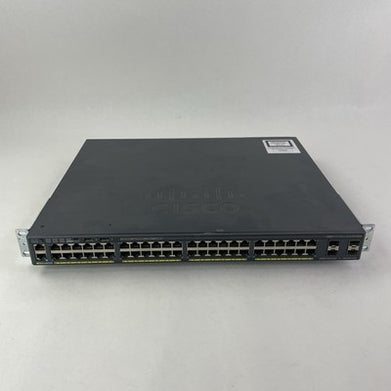 Cisco Catalyst WS-C2960X-48LPS-L V02 Tested and Reset