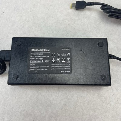 170W 20V 8.5A Laptop Charger Replacement for Lenovo Thinkpad (SK90B200850)