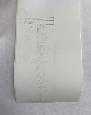 Zebra 105SL 10500-2001-2000 203DPI Thermal Label Printer LP/TLP - Bad Print Head