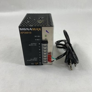 Signamax AP30010 48VDC 120W DIN-Rail Mount Industrial Power Supply