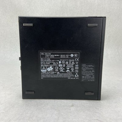 Dell Optiplex 3080 Micro Intel Core i5-10500T 2.3GHz 16GB RAM No HDD No OS No AC