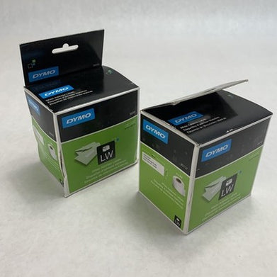 Dymo 30252 28mm x 89mm White Address Labels (Lot of 2)