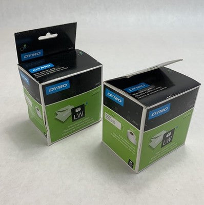 Dymo 30252 28mm x 89mm White Address Labels (Lot of 2)