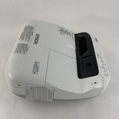 Epson H600A BrightLink 585Wi LCD Projector Lamp Hours 1781-4347 - No Remote