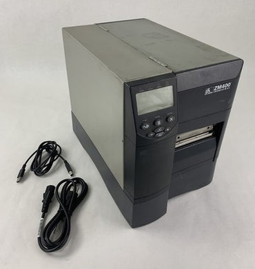 Zebra ZM400 ZM400-2001-0100T 200dpi LP / TLP Thermal Printer - Parts or Repair