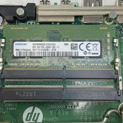 HP EliteDesk 800 G4 Micro Intel Core i5-8500T 2.1GHz 8GB RAM No HDD\OS\AC