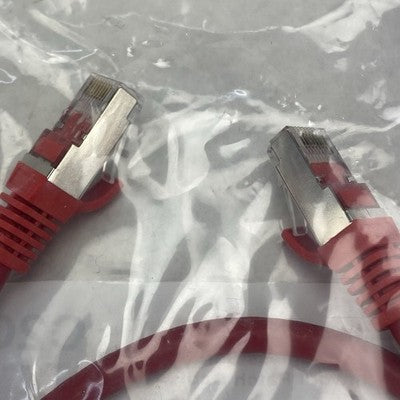 C2G 00844 3ft Snagless Shielded STP Ethernet Network Patch Cable Red (Lot of 13)