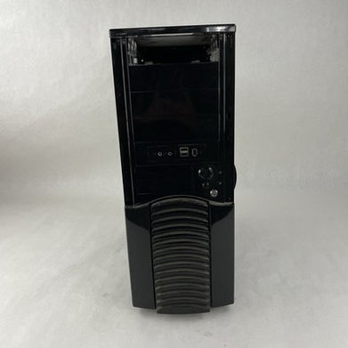 Vintage Ultra Chieftec Dragon Clone ATX Tower Computer Case Gloss Black Window
