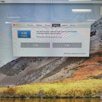 Apple MacBook Pro A1286 2010 15" i5-M520 2.40GHz 4GB RAM 250SSD os10.13.6 No AC