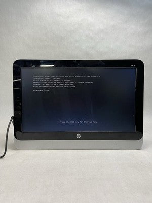 HP 18-5110 AIO AMD E1-2500 1.4GHz 4GB RAM No HDD No OS