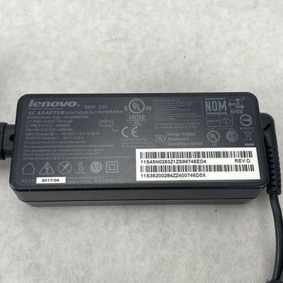 Lenovo Mixed Lot of 10 65w Square AC Adapters ADLX65NLC2A PA-1650-74 Lot of 10