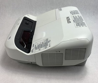 Epson BrightLink 595Wi H599A LCD Lamp Projector 3133 Lamp Hours - No Remote