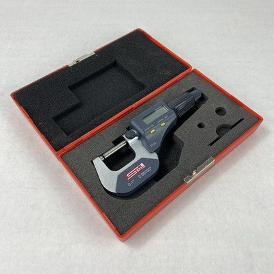 SPi Mechanical IP54 0-1" 0.00005" Outside Micrometer Untested