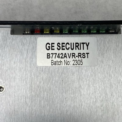 GE Security Fiber Options B7742AVR-RST 7742-R Digital Video/Audio Transmitter