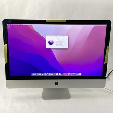 Apple A1419 iMac 2015 27" Retina 5K 3.2GHz i5 8GB RAM 500GB HDD Fusion os12.7.6