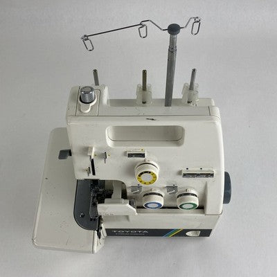 Toyota 6300 3 Thread Overlock Sewing Machine Power Tested