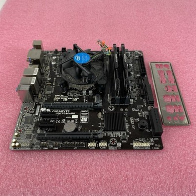 Gigabyte GA-Q170M-MK MB Intel Core i5-6600 3.3GHz 2x4GB RAM with I/O Shield