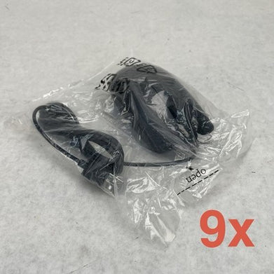 Dell Optical Mouse MS116T1 CN-065K5F Black USB Scroll Wheel Lot of 9