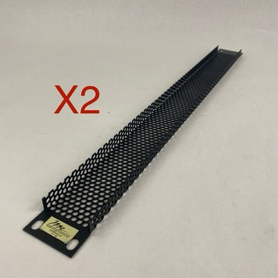 Middle Atlantic 1SP Rack Vent Panel VT1 Perforated Vent 19" No Hardware Lot of 2