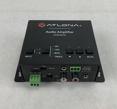 Atlona AT-PA100-G2 Audio Amplifier - No Power Supply