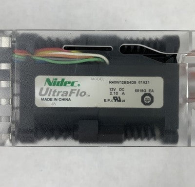 Nidec UltraFlo R40W12BS4D8 12V Server Fan (Lot of 2)
