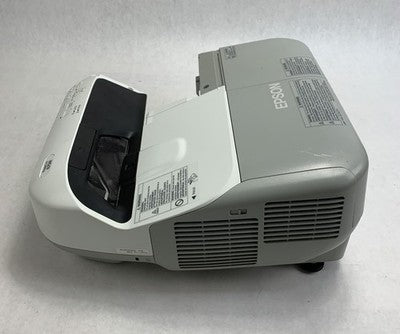 Epson H455A LCD Lamp Projector - No Remote Missing Port Cover 1478 Lamp Hours