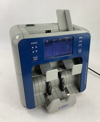 Lidix ML-2V Two Pocket Sorter Money Counter