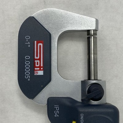 SPi Mechanical IP54 0-1" 0.00005" Outside Micrometer Untested