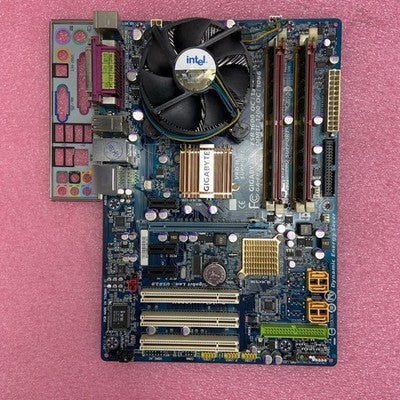 Gigabyte EP35-DS3L Motherboard Intel Core 2 Quad Q6600 2.4GHz 2GB RAM w/Shield